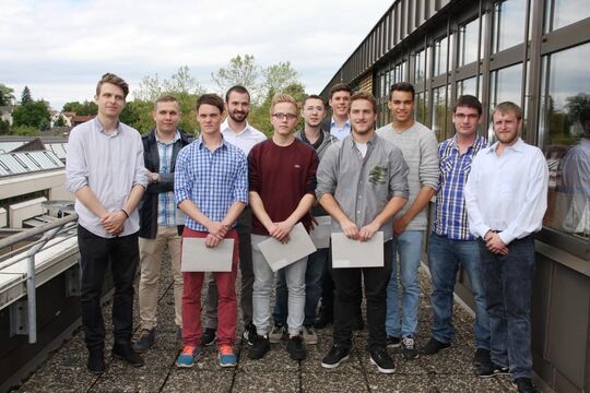 Tutoren 2015/2016 der Berufsschule Lindau