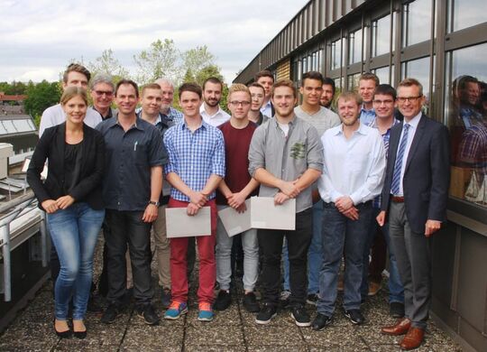 Tutoren 2015/2016 mit Ausbildern, Berufsschullehrern und Verbandsvertretern