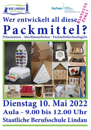 „Entwicklung einer Verpackung bis zur Produktionsreife“ „Entwicklung einer Verpackung bis zur Produktionsreife“