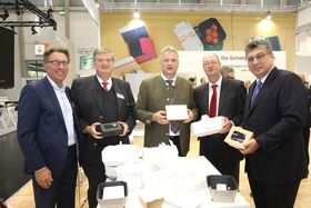 Messerundgang mit Staatssekretär Weigert auf der Fachpack