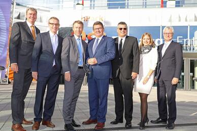 Messerundgang mit Wirtschaftsminister Pschierer