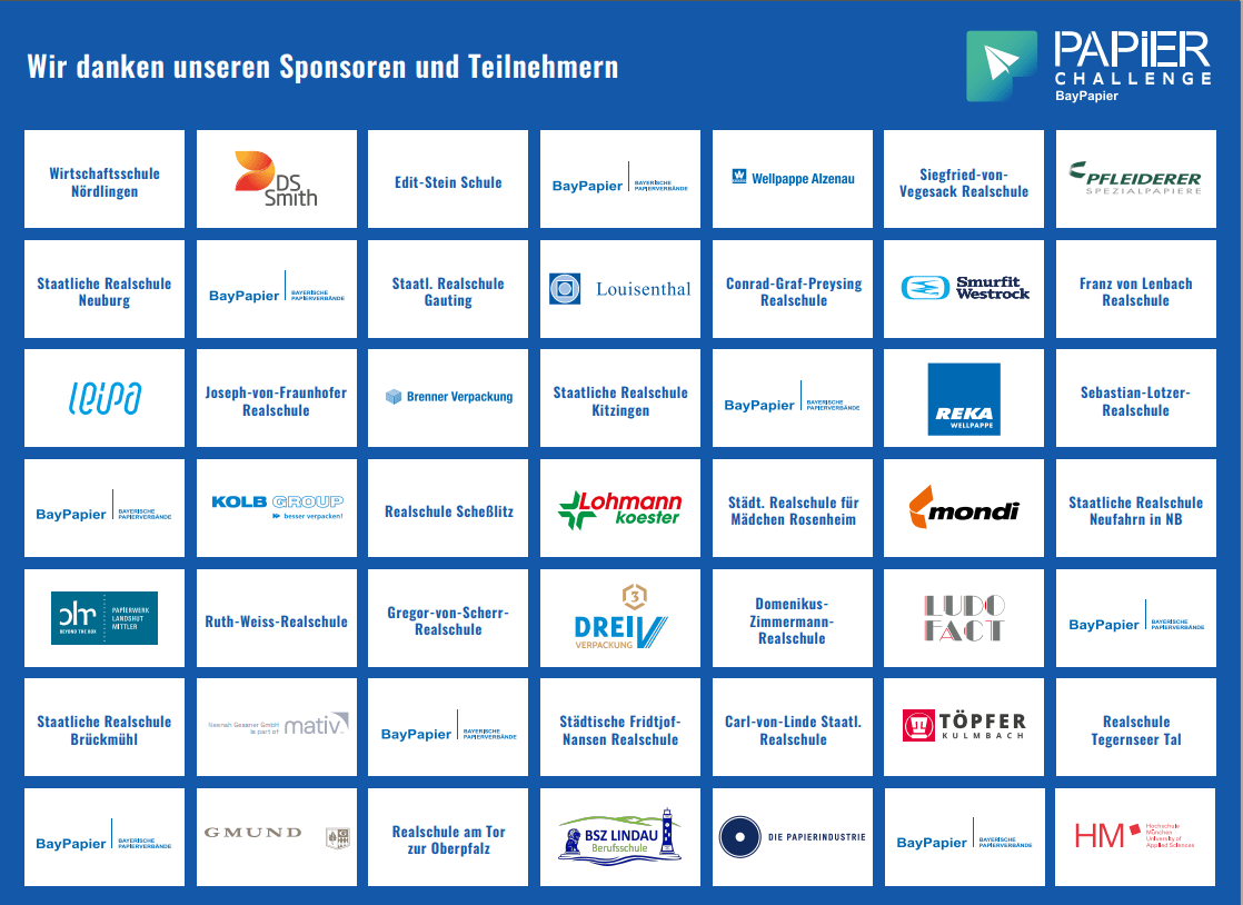 Papier Challenge 2025 steht vor der Tür