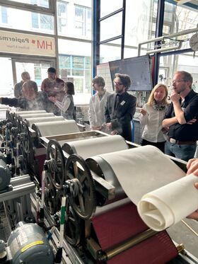 Großes Interesse am Aktionstag „Papier“ für Werklehrkräfte