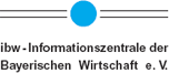 Logo ibw - Informationszentrale der Bayerischen Wirtschaft e. V.