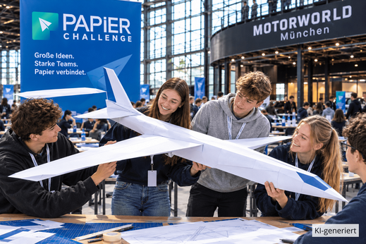 Papier Challenge 2027: Jetzt anmelden und mitfliegen!